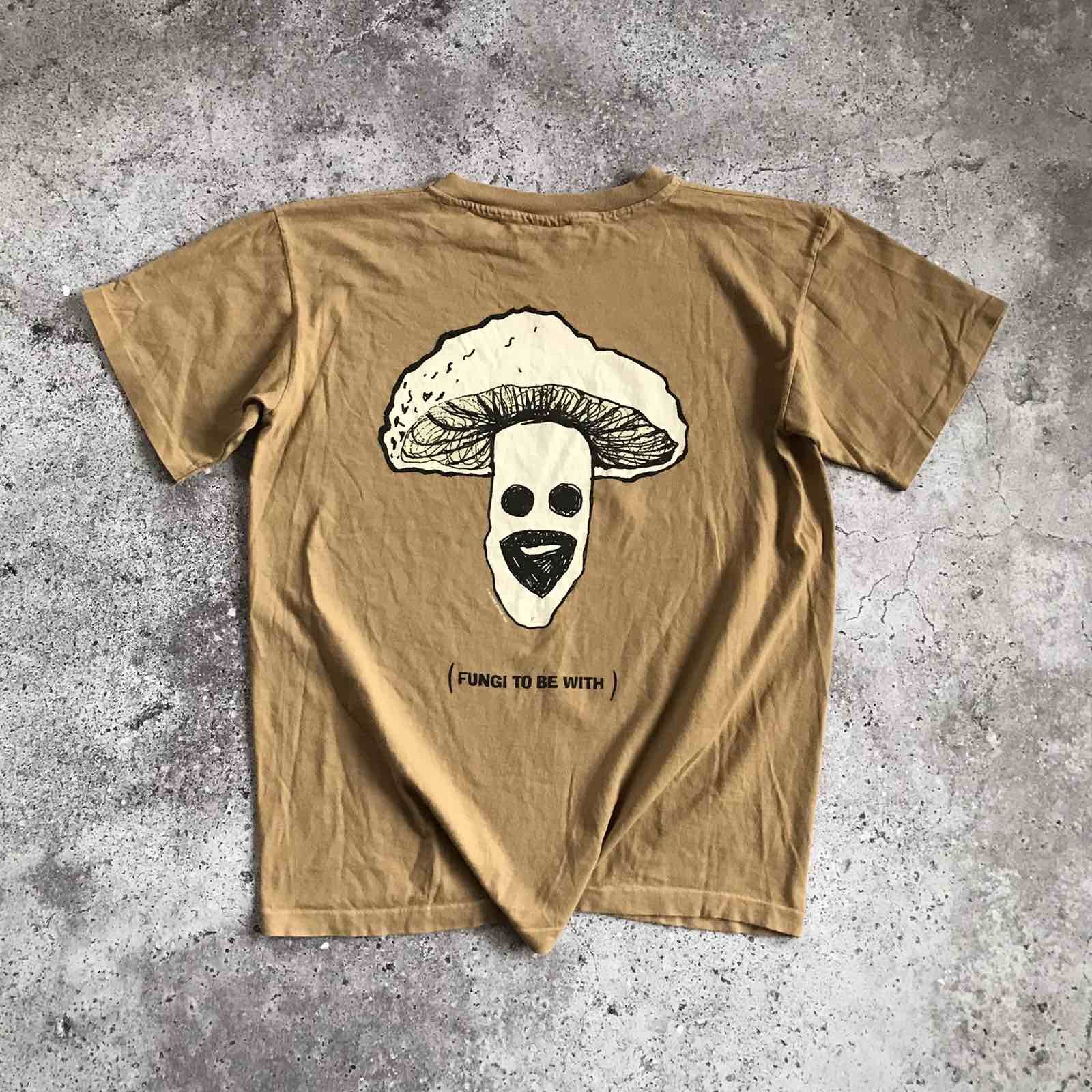 Vintage 90s Beatnik Fungi Mushrooms Tee