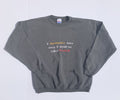 Vintage Hanes Embroidered Crewneck Sweatshirt