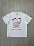 Designer Ganni T Shirt Cat Hoodie, Sweatshirt | FlexRushtees.com
