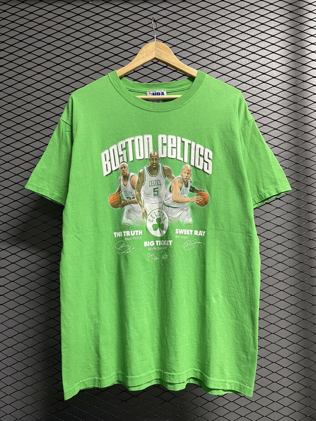 Vintage Y2k Nba Boston Celtics Big Three T Shirt Hoodie, Sweatshirt | FlexRushtees.com
