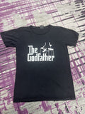 Band Tees Vintage The Godfather Iconic Logo Spell Out Very Rare