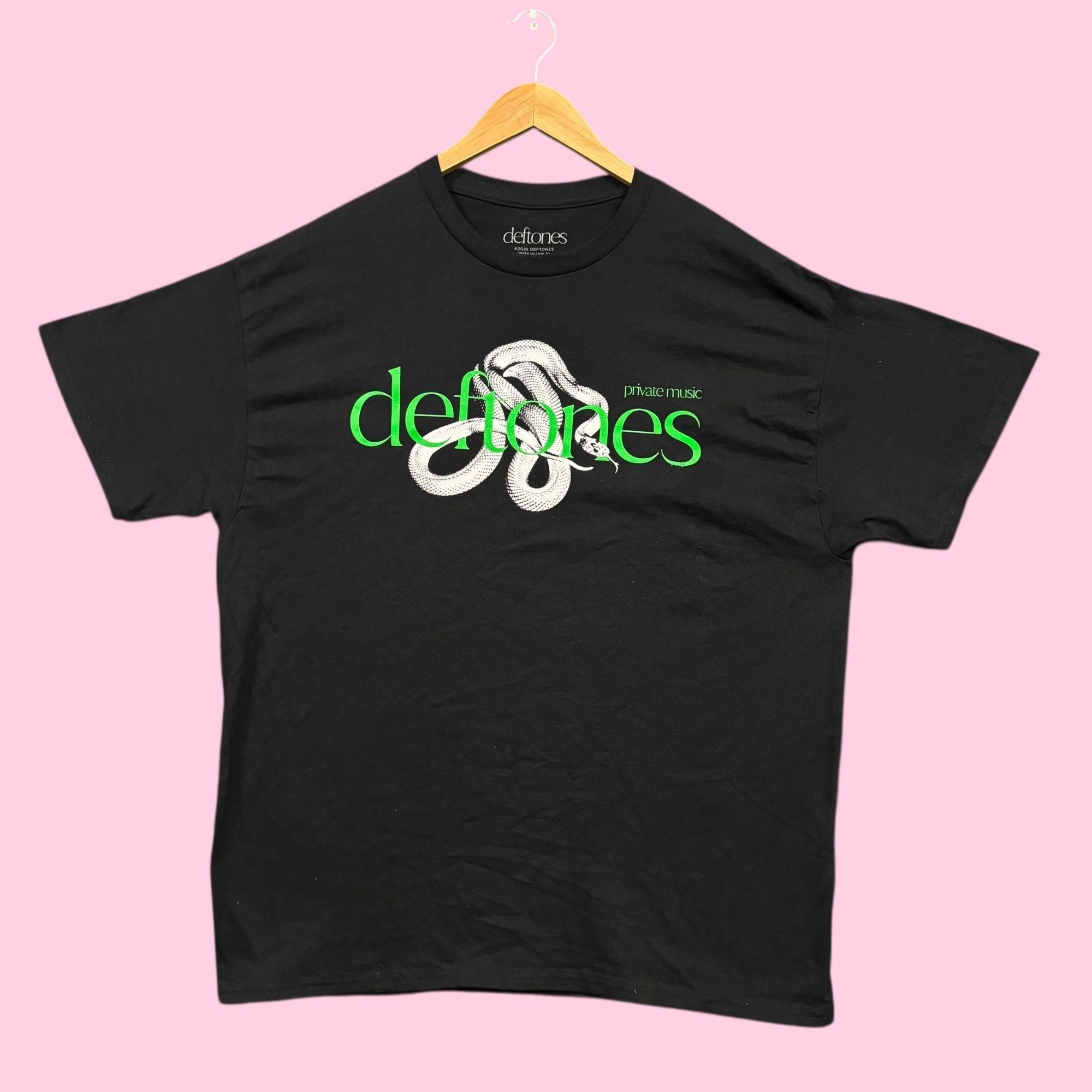 Band Tees Deftones Private Music Album Nu Metal Band Tee Xl