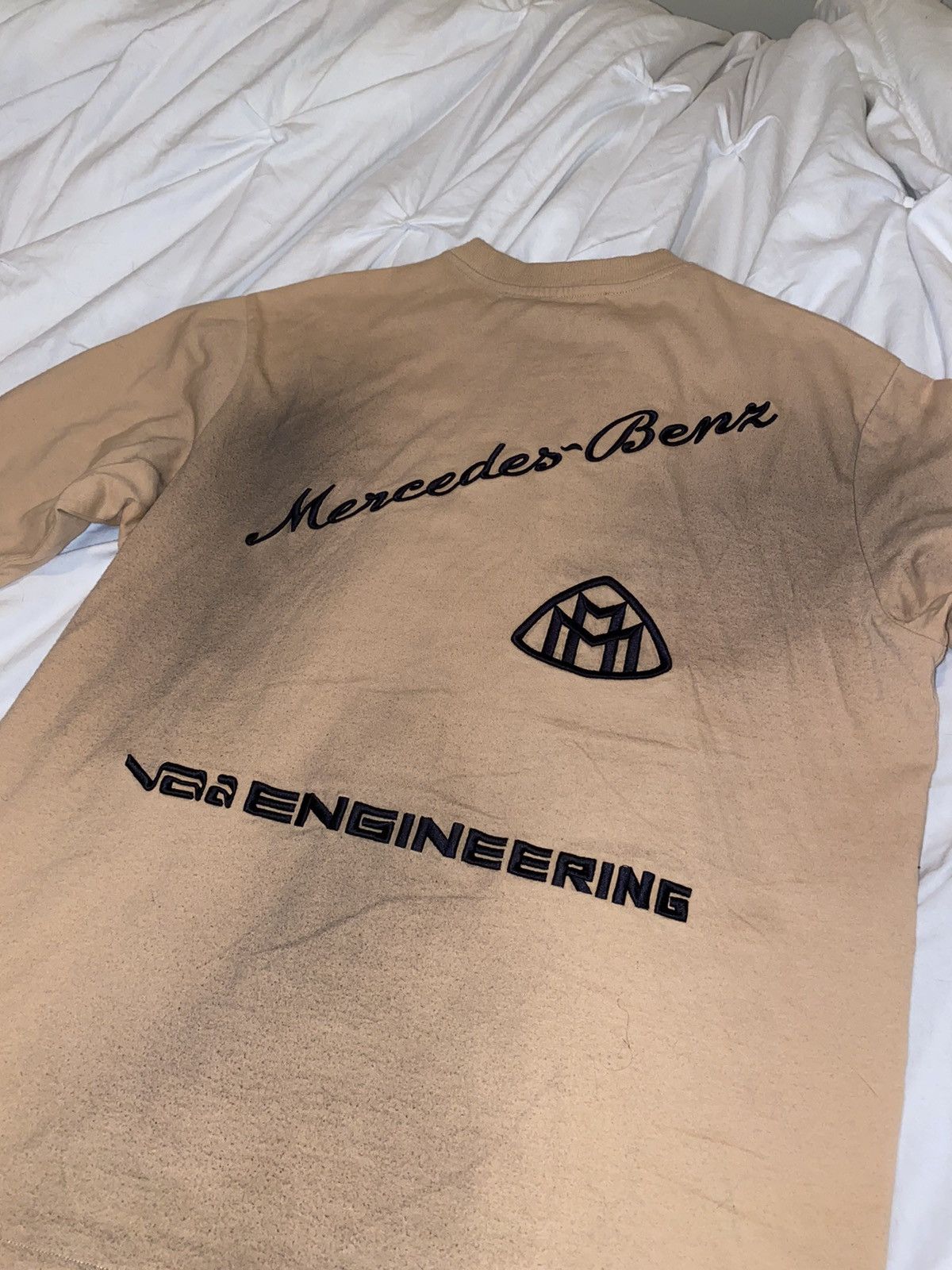 Off White Exclusive Virgil Abloh X Mercedes Benz Off White Tee Hoodie, Sweatshirt | FlexRushtees.com
