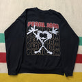 Band Tees Pearl Jam Ten Club Stickman Crewneck Small Eddie Vedder Hoodie, Sweatshirt | FlexRushtees.com