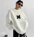 Japanese Brand Korean Pullover Print Thickened Sweatshirt T-Shirts, Hoodie | FlexRushtees.com