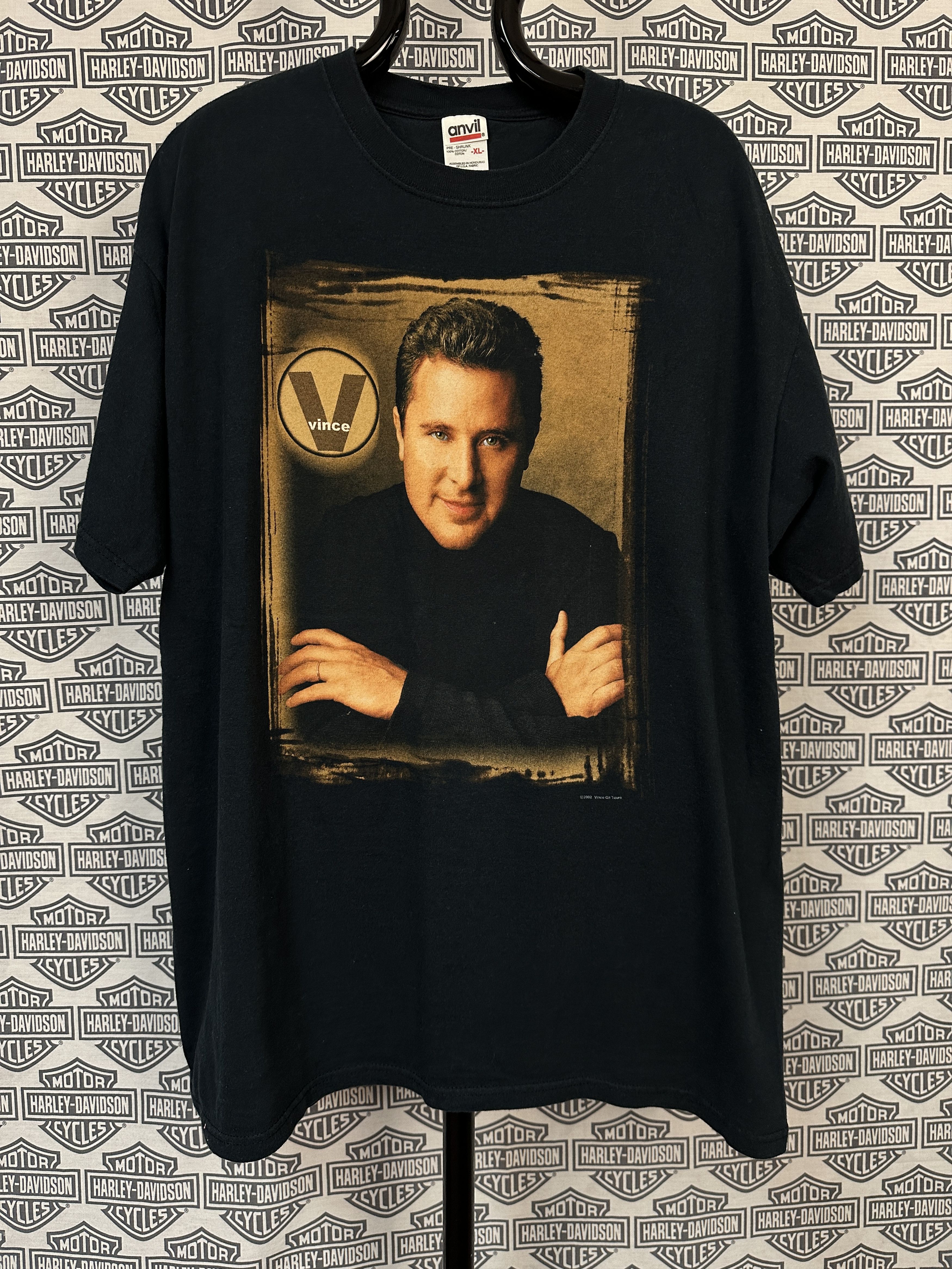 Band Tees X Vintage Vintage 2002 Vince Gill Tour T Shirt Adult Xl