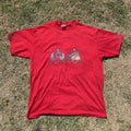 Vintage Red Jerzees T Shirt