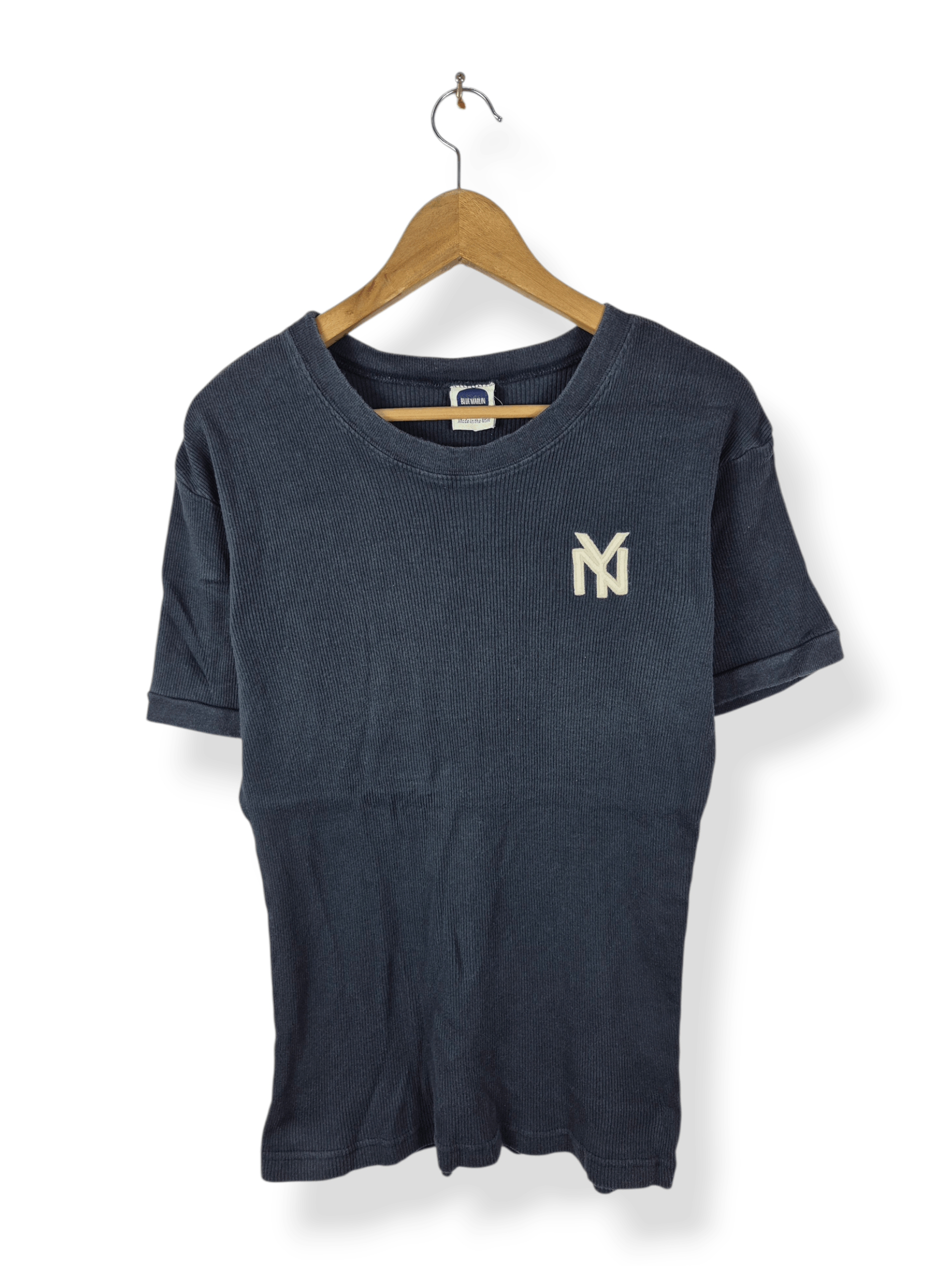 Blue Marlin New York Blue Marlin Small Patch Tee Hoodie, Sweatshirt | FlexRushtees.com