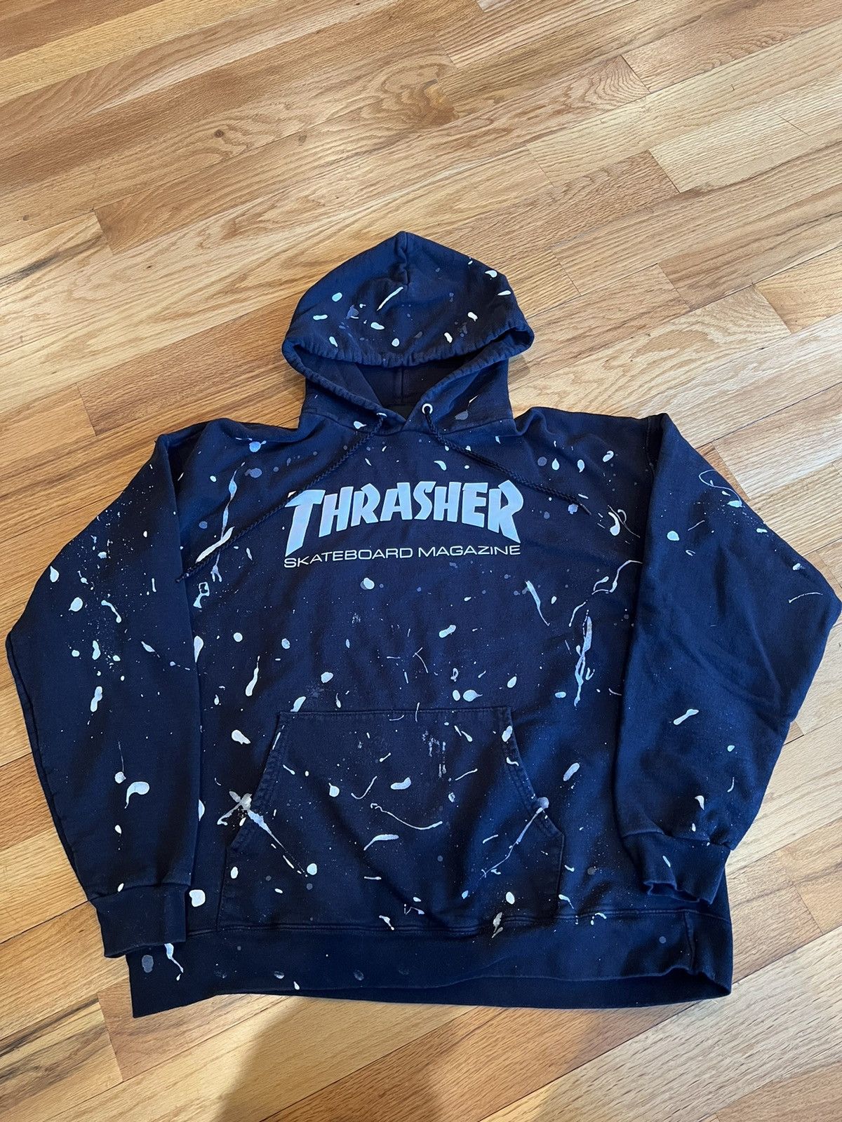 Thrasher Hoodie Custom Splatter Paint T-Shirts, Sweatshirt | FlexRushtees.com
