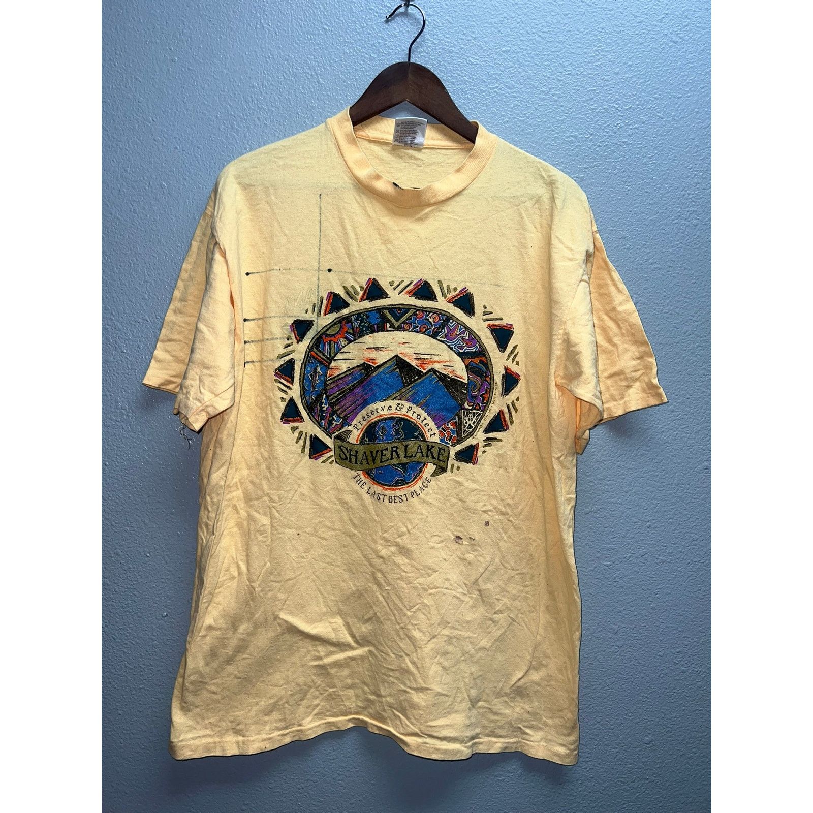Vintage Shaver Lake Shirt Preserve And Protect Tee 90s L Hoodie, Sweatshirt | FlexRushtees.com
