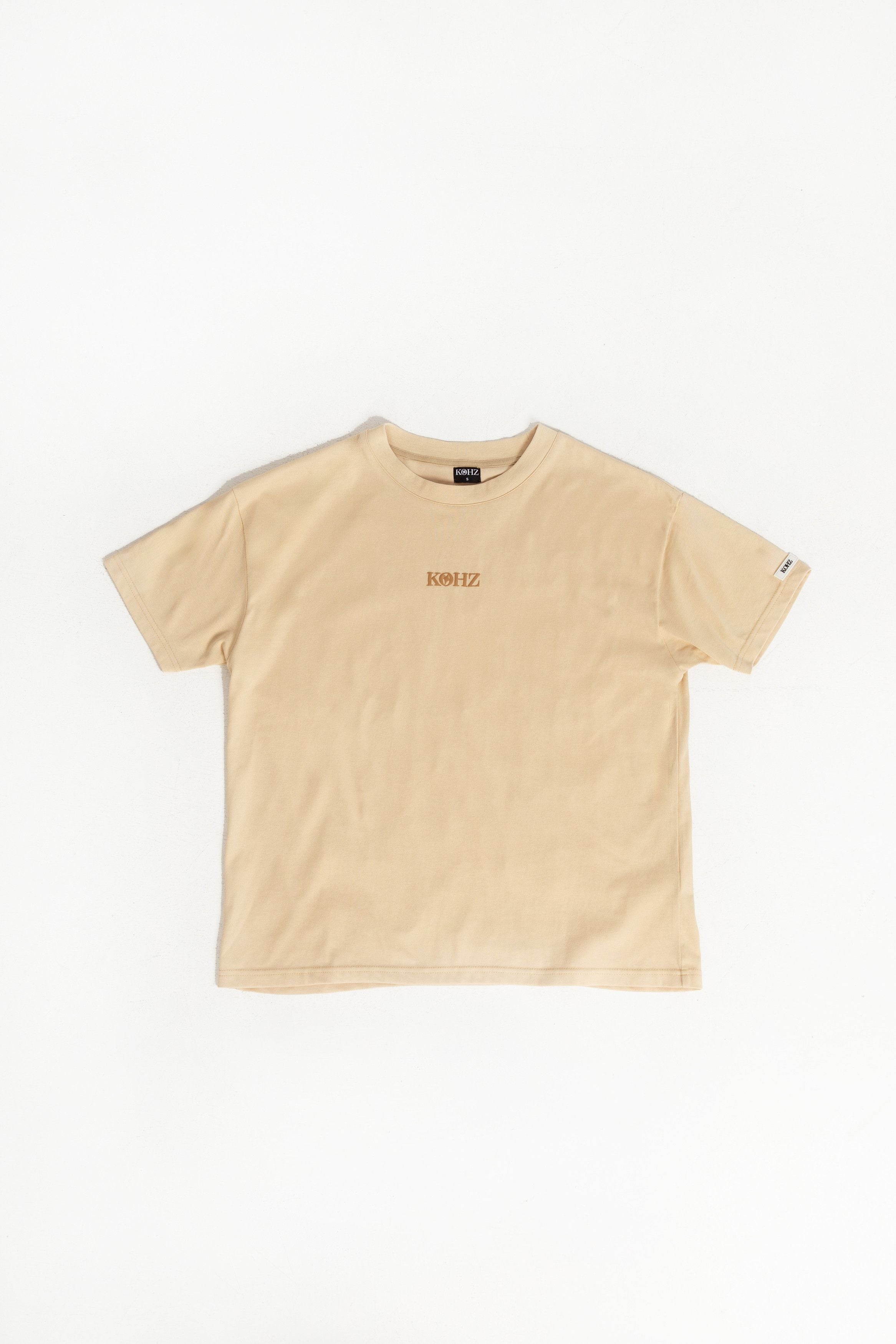 Other Beige Oversized Tee Hoodie, Sweatshirt | FlexRushtees.com