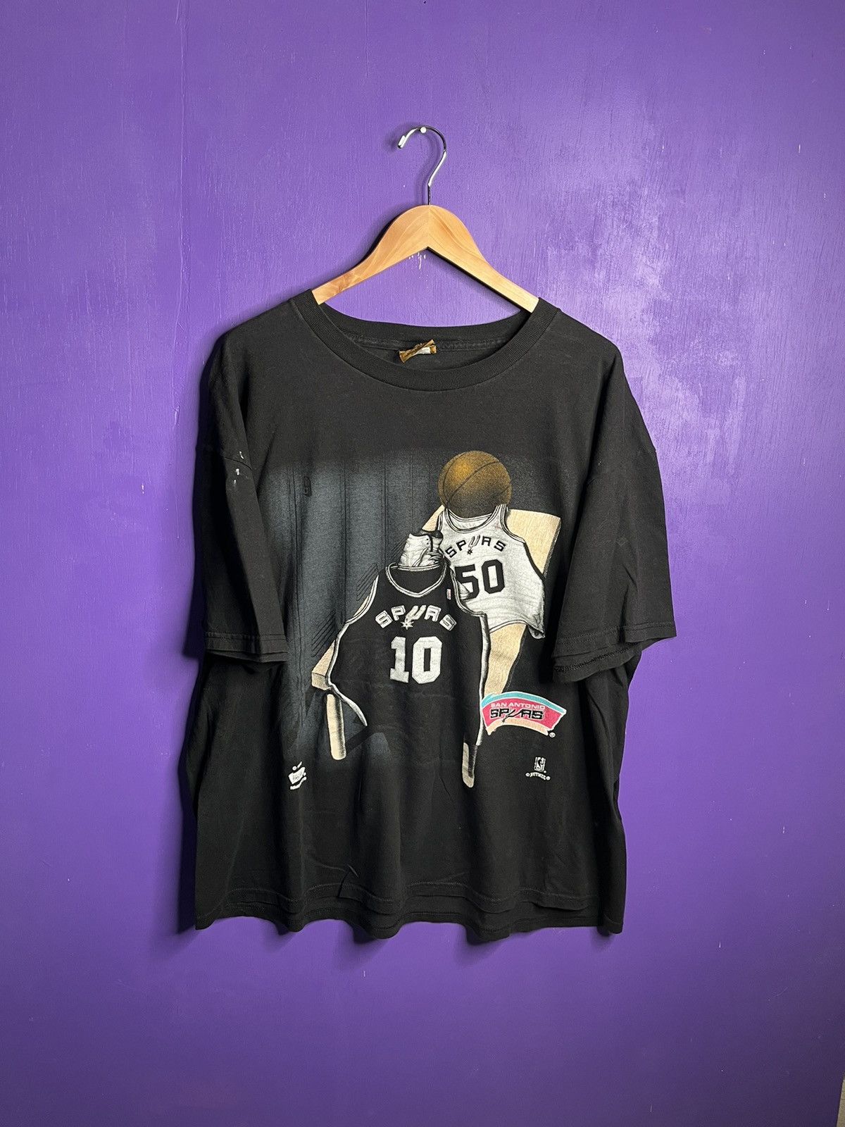 Nutmeg X Vintage Vintage 90s Nutmeg San Antonio Spurs Jerseys Shirt Hoodie, Sweatshirt | FlexRushtees.com