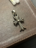 Hearts Chrome Hearts Small Cross Pendant With Bale
