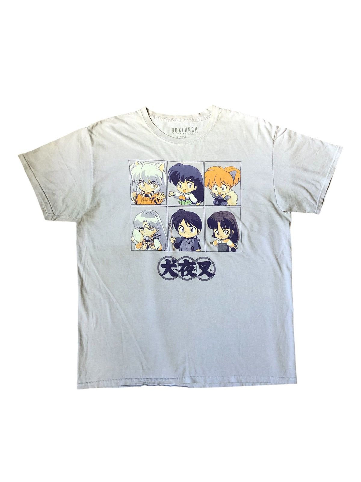 Japanese Brand Vintage Y2k Anime Inuyasha Graphic Tee