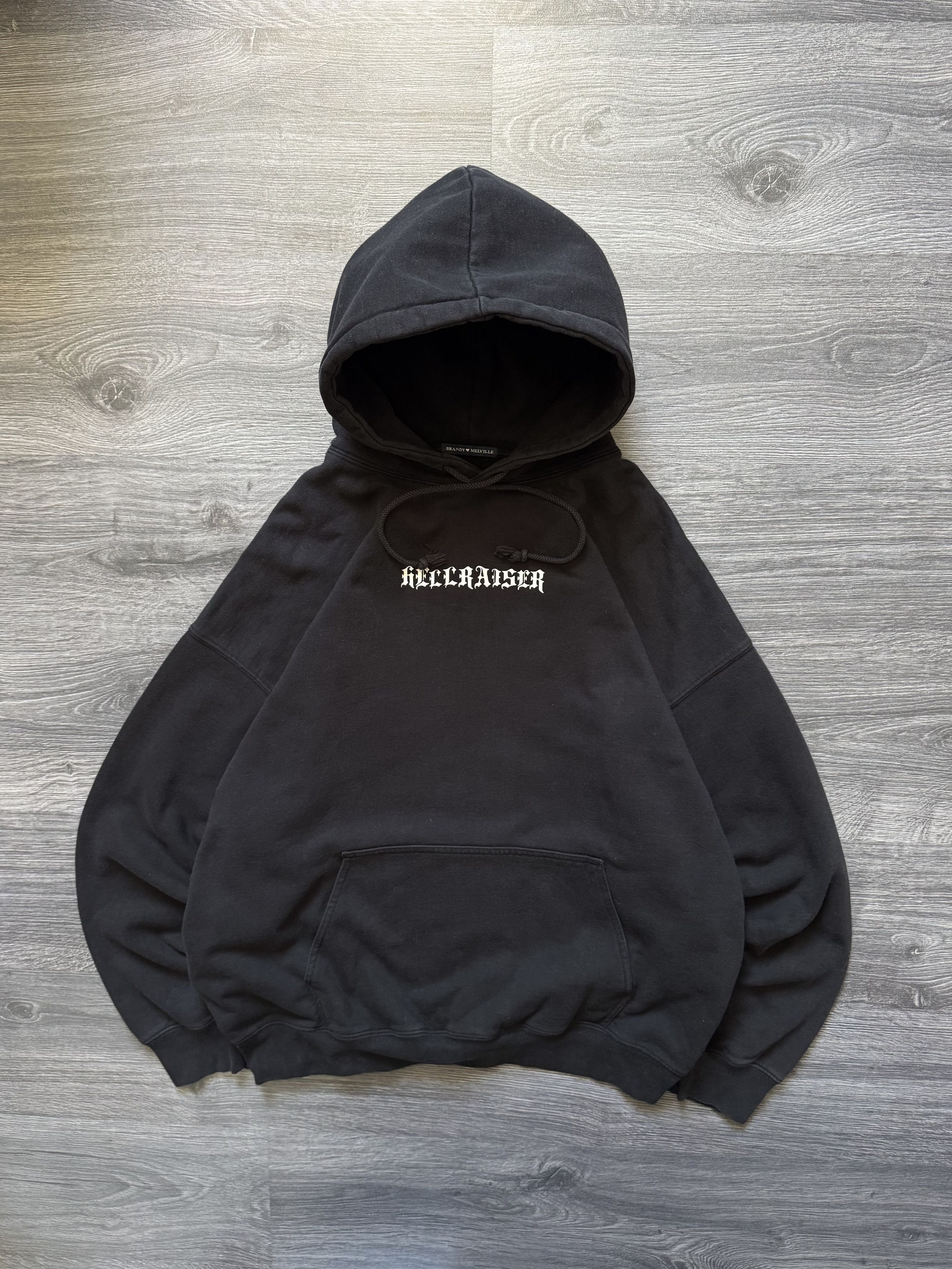 Other Brandy Melville Oversized Heavyweight Hoodie Hellraiser Y2k