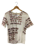 Dries Van Noten Western Typography V Neck Tee