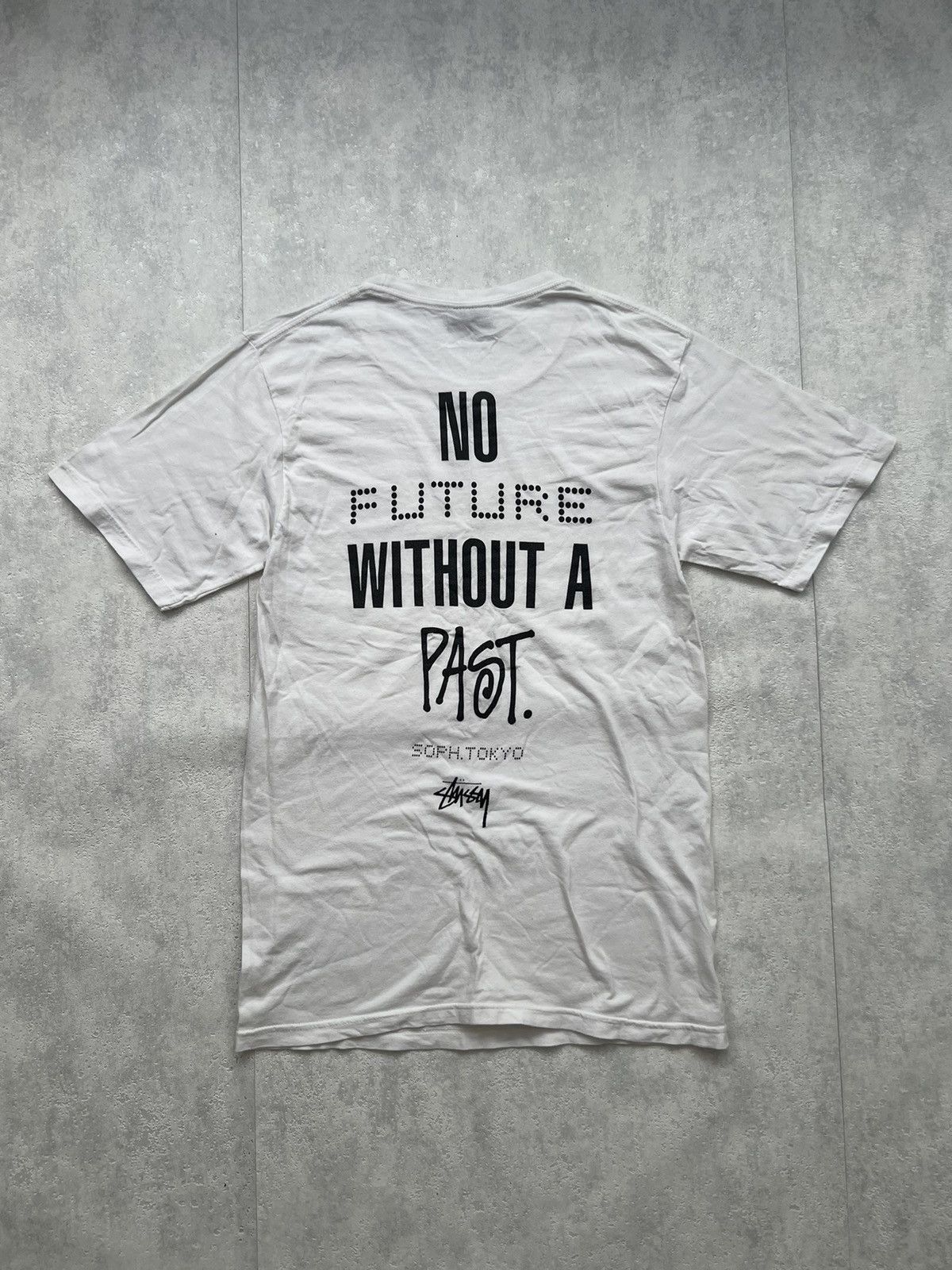 Stussy Tee Tokyo No Future Without Past Retro Rare Y2k Hoodie, Sweatshirt | FlexRushtees.com