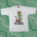 Vintage Brockum The Offspring T Shirt Xl Gray 90s Punk Tour Mens Shirt Short Sleeve Crew Nec Hoodie, Sweatshirt