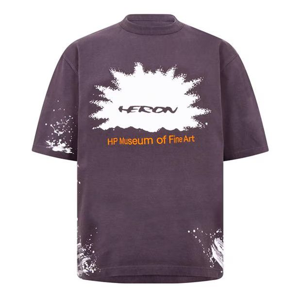Heron Preston O1g2r1mq0524 Museum T Shirts In Multicolor