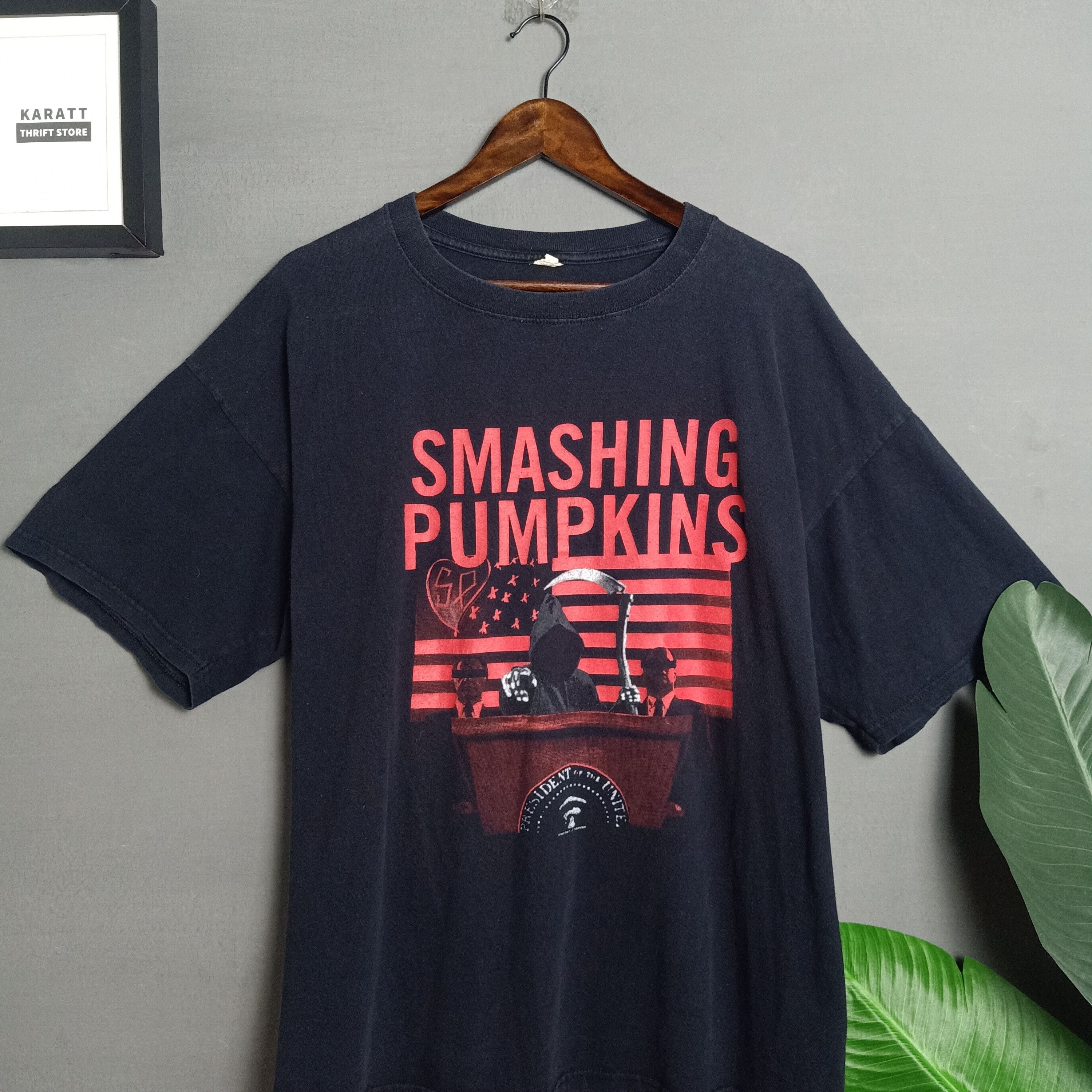 Band Tees Smashing Pumpkin 2008 Tour Tee Hoodie, Sweatshirt | FlexRushtees.com