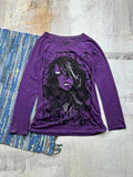 Japanese Brand Vintage Printed Long Sleeve A170 502 D15