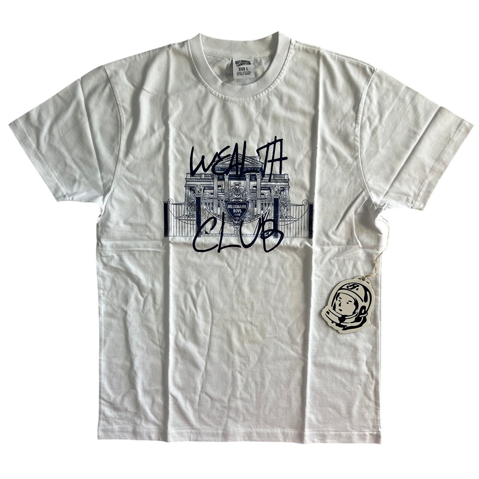 Boys Club Billionaire Boys Club Mansions Tee White Astronaut Sz L Nwt