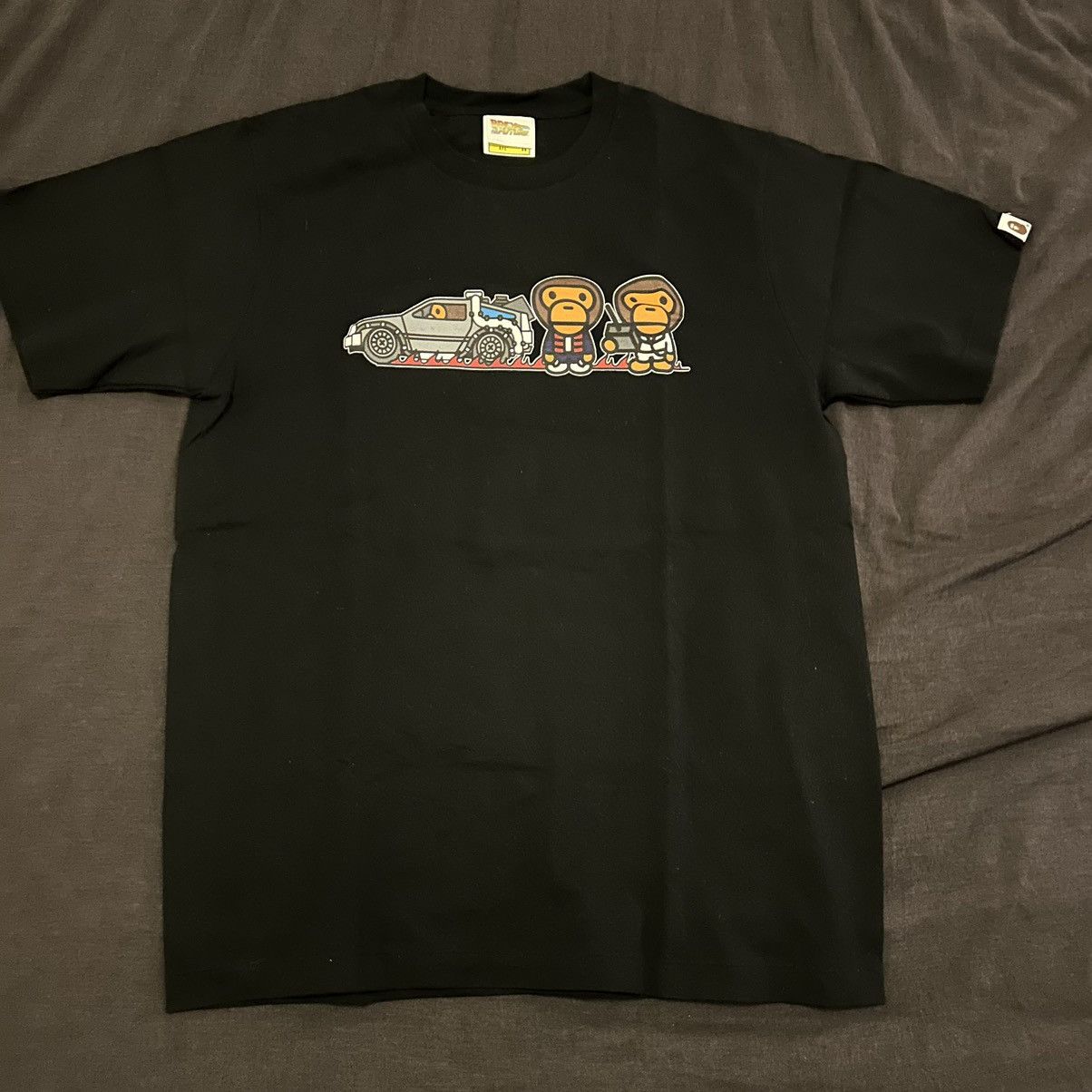 Back To The Future Tee Black Medium Hoodie, Sweatshirt | FlexRushtees.com