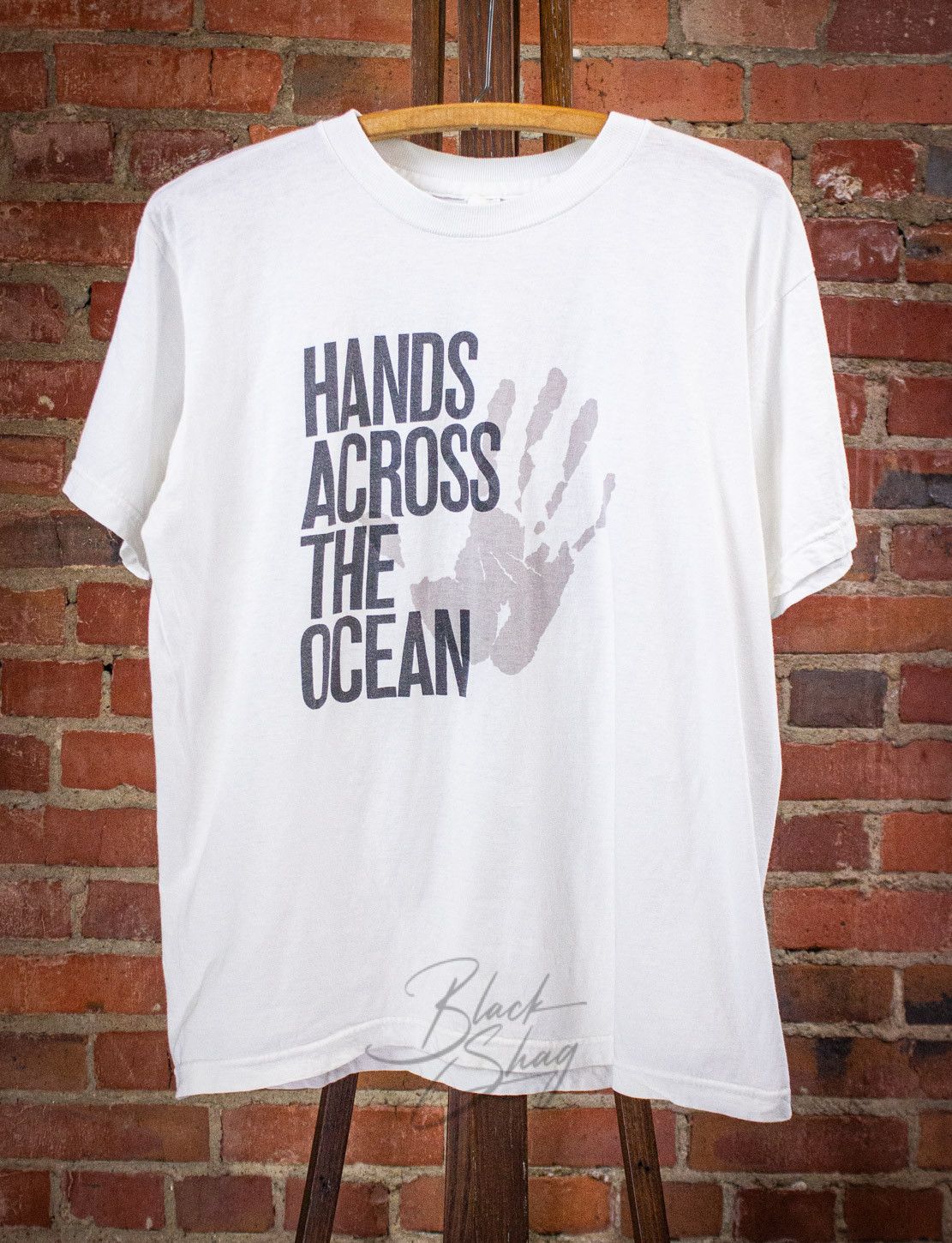 Band Tees Vintage Hands Across The Ocean Concert T Shirt 1989