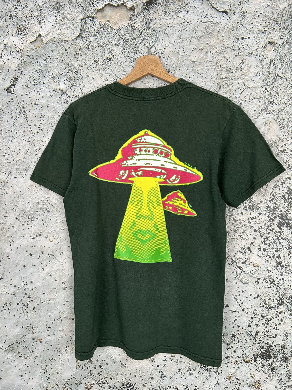 Obey Ufo Aliens Graphic Tee Streetwear Rap Skate