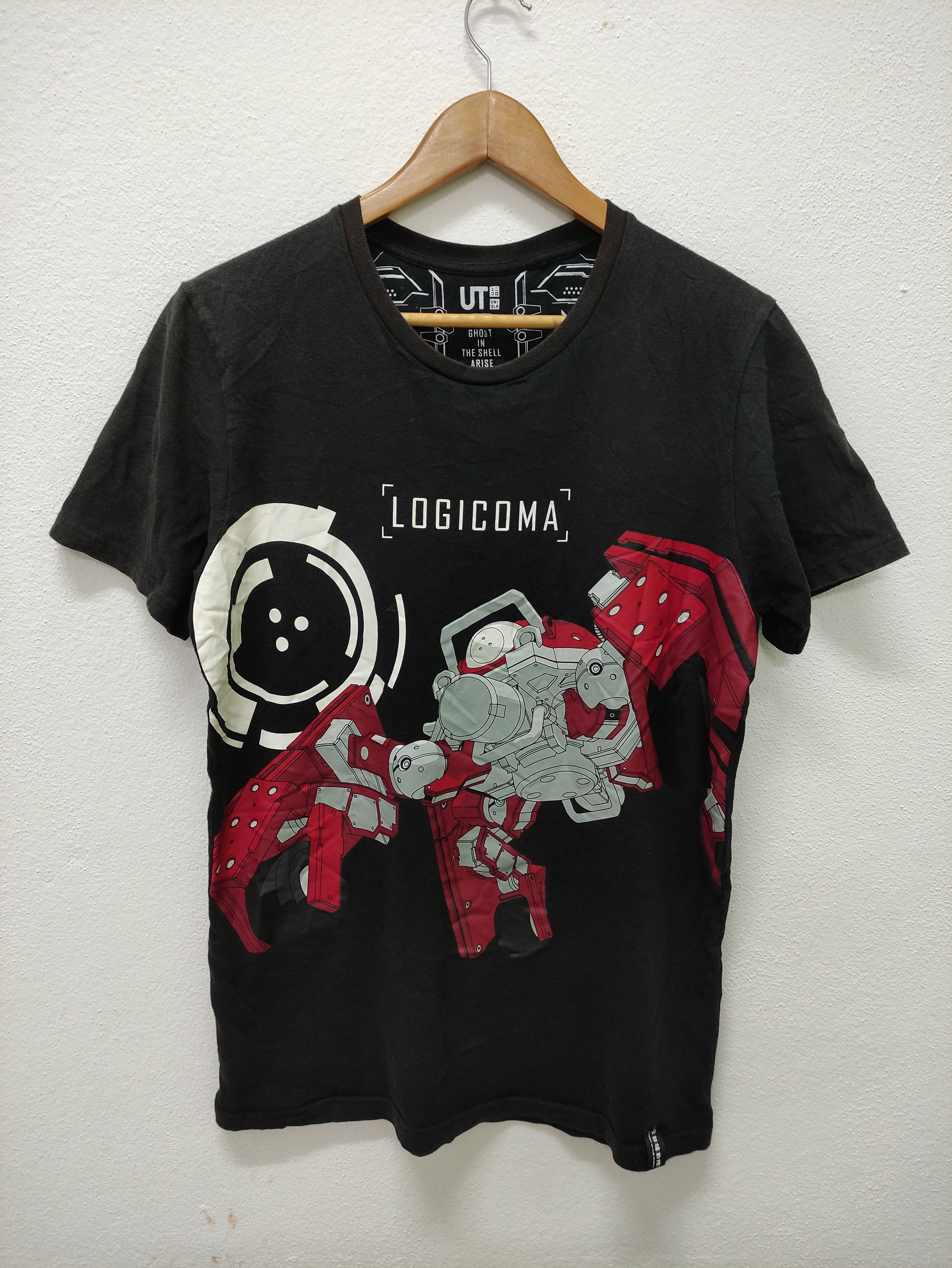 Uniqlo X Ghost In The Shell Arise Logicoma Tshirt Hoodie, Sweatshirt | FlexRushtees.com