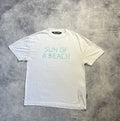 Angels Palm Angels White Sun Of A Beach Graphic Tee