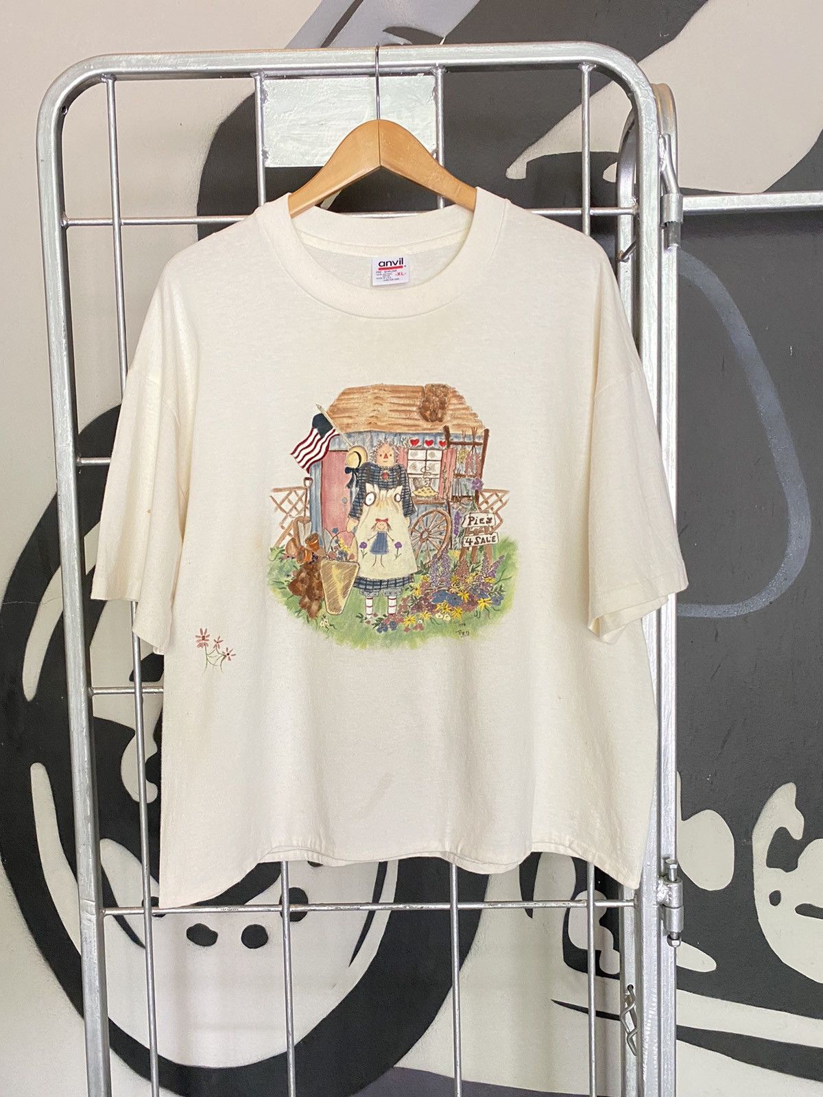 Vintage Illustrator Ladie Farmer Tee Hoodie, Sweatshirt | FlexRushtees.com