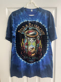 Dead Grateful Dead Dead Company Fall Tour 17 Blue Tie Dye Tee Hoodie, Sweatshirt | AU16VibeMintTees.com