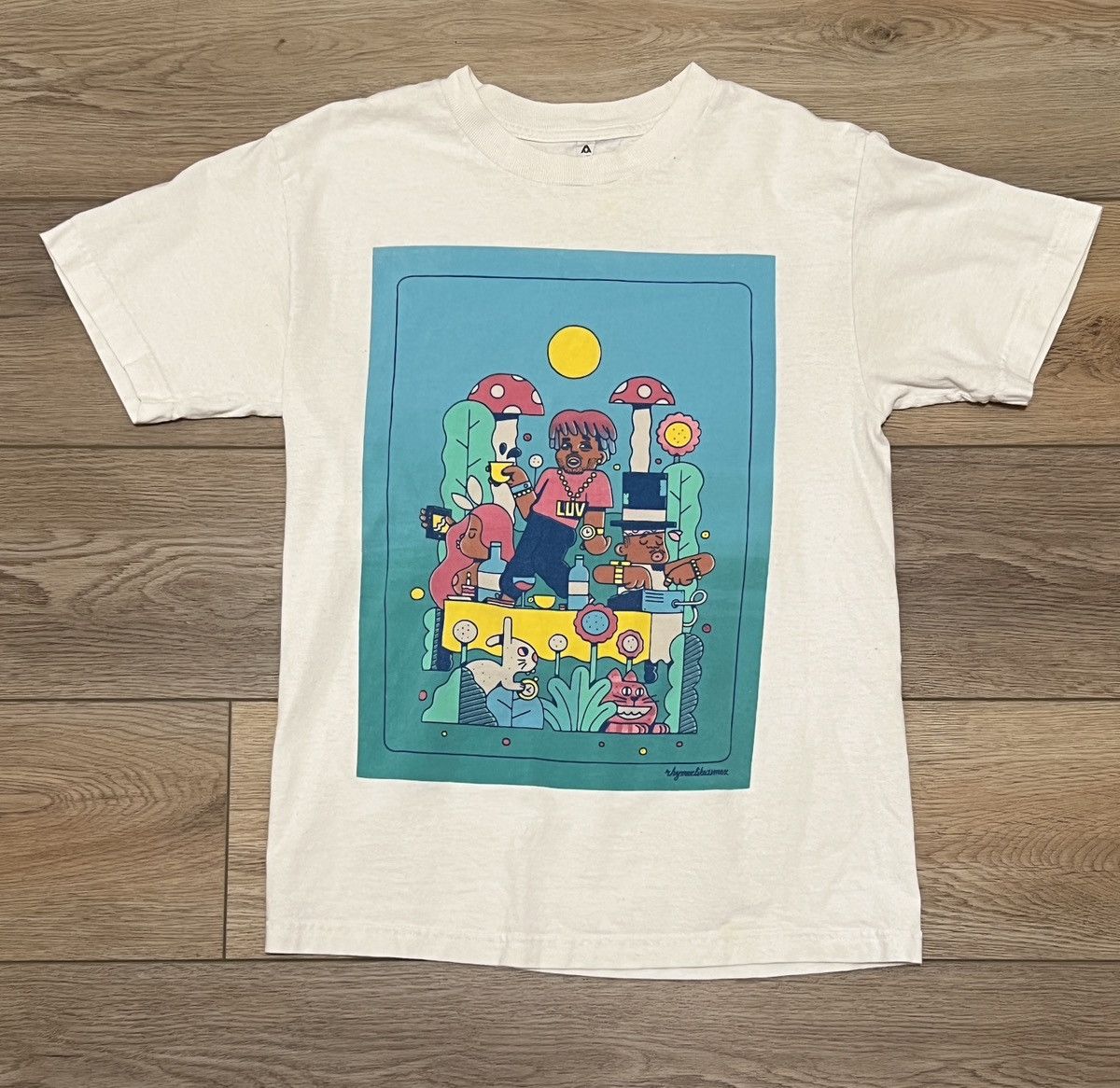 Rap Tees Lil Uzi Vert Trippy Rap Album Graphic Tee