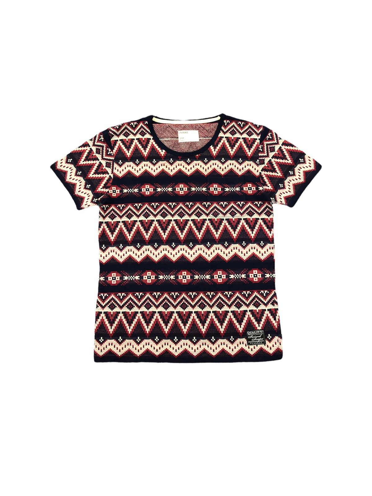 Japanese Brand X Tornado Mart Y2k Inherit Navajo Native Art Tee