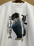 Japanese Brand X Vintage Death Note Manga Anime Tee Large Japanese Y2k Hoodie, Sweatshirt | FlexRushtees.com