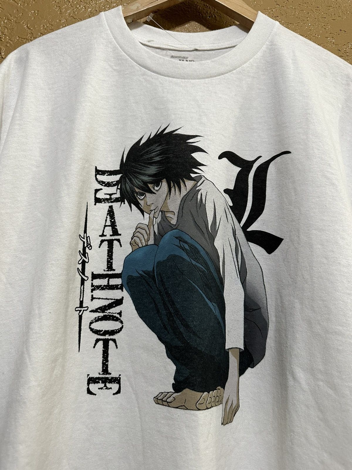Japanese Brand X Vintage Death Note Manga Anime Tee Large Japanese Y2k Hoodie, Sweatshirt | FlexRushtees.com