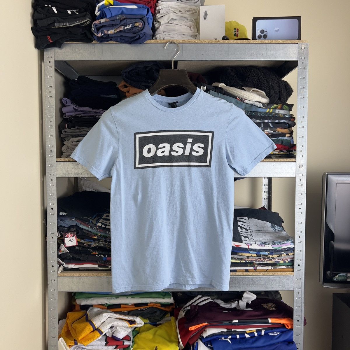 Other Rare Oasis Vintage Big Logo Tee 00s Hoodie, Sweatshirt | FlexRushtees.com