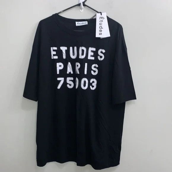 Etudes Big Logo Museum Stancil T Shirt Hoodie, Sweatshirt | FlexRushtees.com