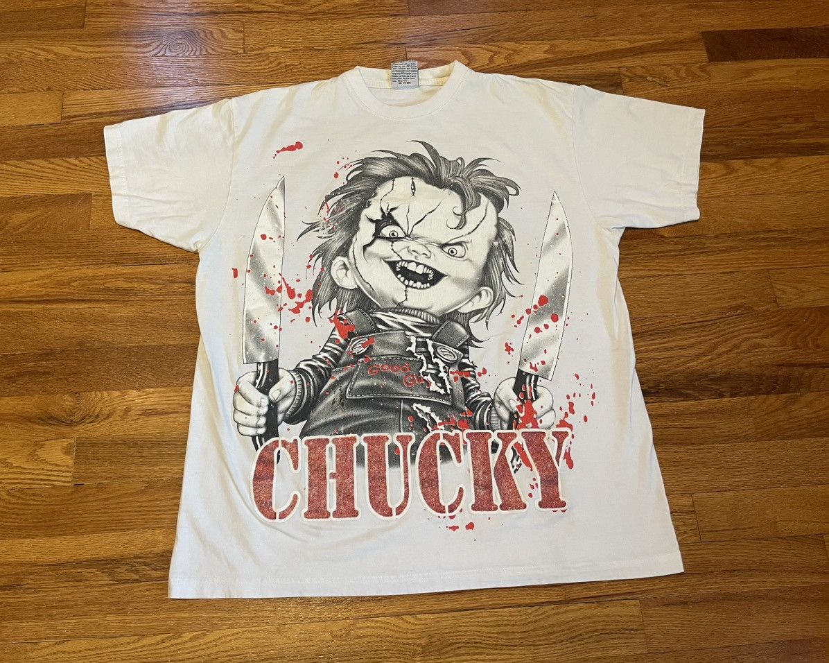 Vintage Y2k Chucky Child S Play T Shirt Insane Horror Movie Promo