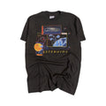 Vintage Asteroids Berry Art Space Tee