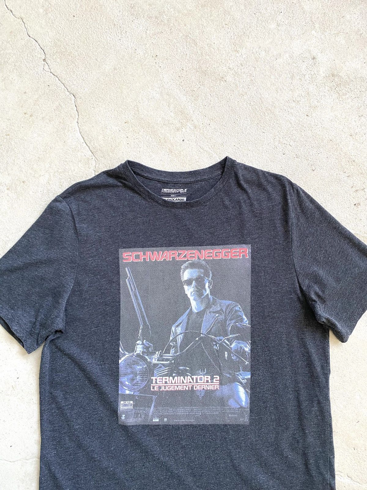 Vintage Schwarzenegger Terminator 2 Movie T Shirt