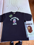 Bape 3xl Tokyo Neon College Tee Hoodie, Sweatshirt | FlexRushtees.com