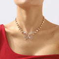 Jewelry Women Shining Rhinestones Necklace