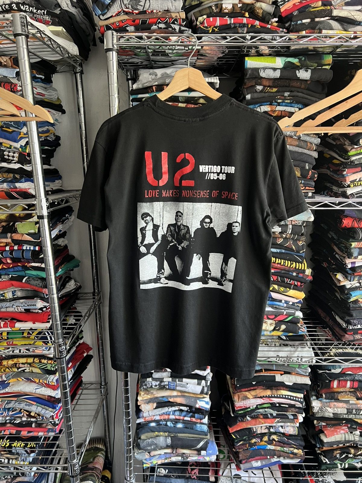 Band Tees 2005 U2 Vertigo Tour Embroidered Mexican Bootleg Tee Hoodie, Sweatshirt | FlexRushtees.com