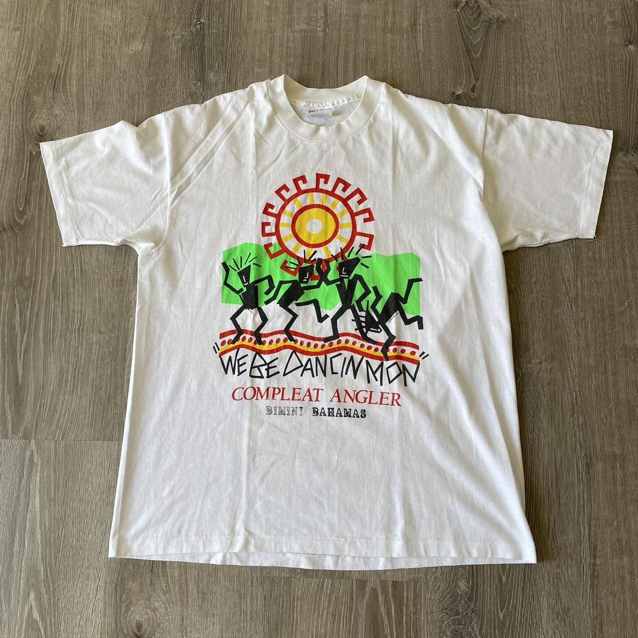 Vintage We Be Dancin Mon Aztec Style Graphic Tee