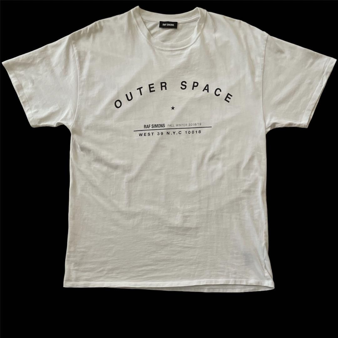 Raf Simons Aw18 Outer Space Tour Tee