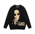 Death Precision Inc Slasher Knit Black Sweater With Girl Punk Rock Gothic T-Shirts, Hoodie, Sweatshirt | FlexRushtees.com