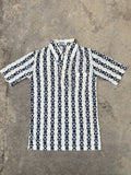 Japanese Brand X Le Grande Bleu L G B Vintage 70s Gothic Chain Design Tee