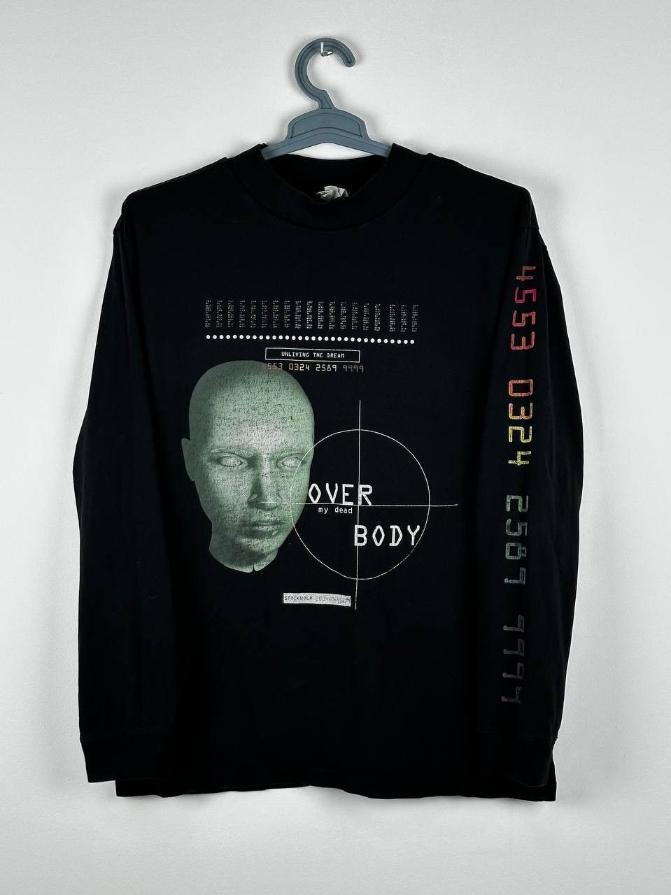 Japanese Brand Avantgarde Over My Dead Body Long Sleeve T Shirt